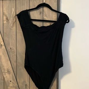 Ladies, black, bodysuit size large